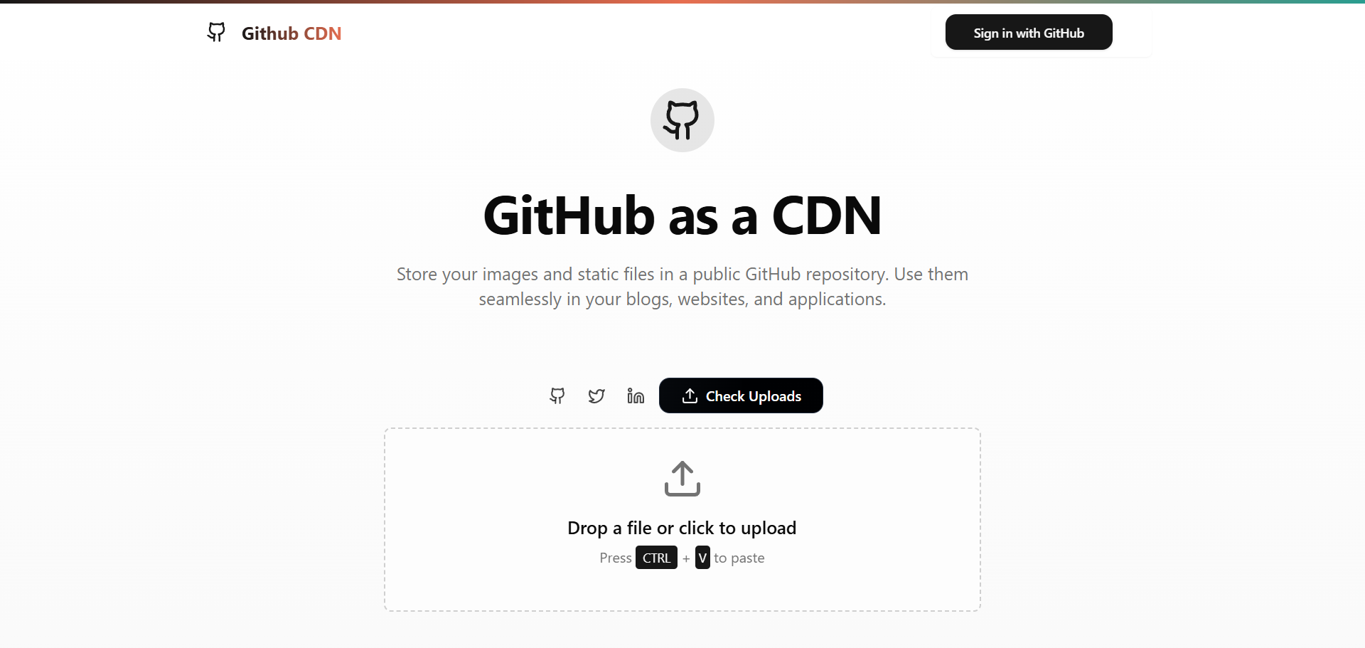 Github As CDN-image